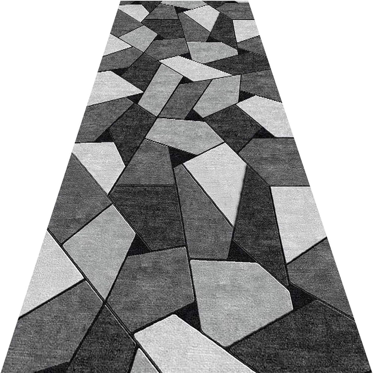 Flurläufer aus Kunstwolle, 80 x 300 cm, rutschhemmend – Bild 2