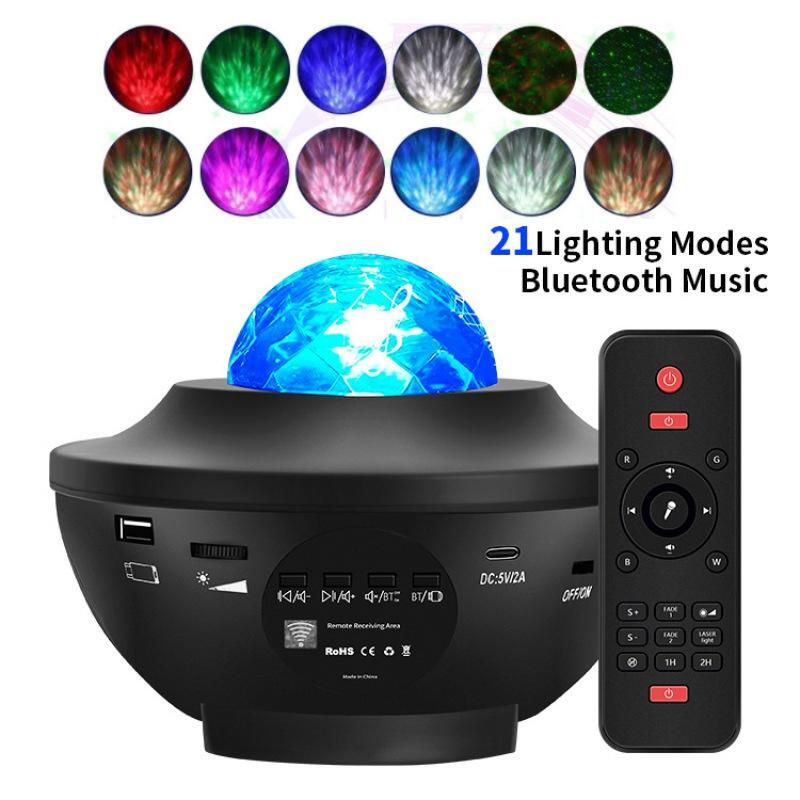 Sternenhimmel-Projektor mit Bluetooth-Lautsprecher – Bild 2