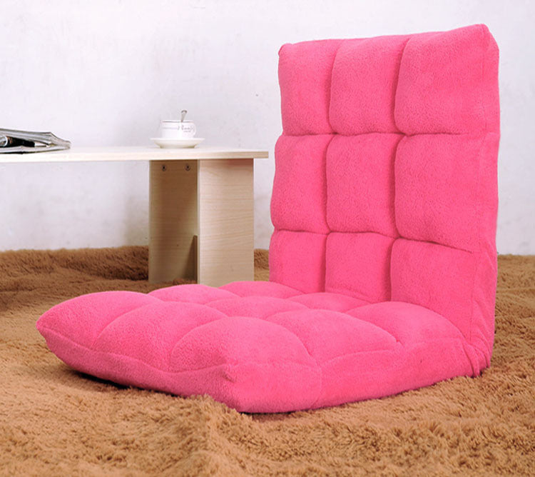Klappbarer Relaxsessel mit Liegefunktion in Rosa – Bild 6