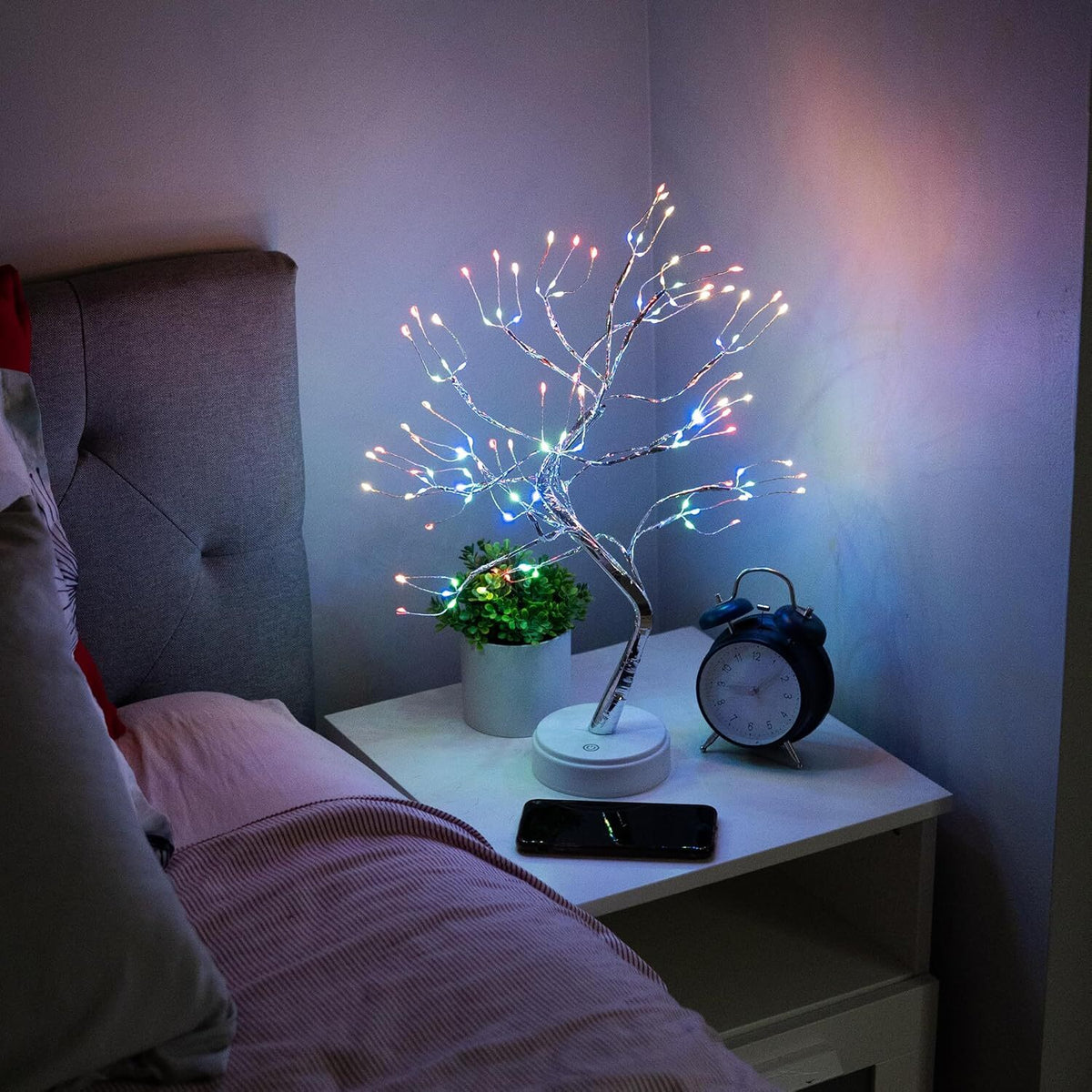 Deko-Leuchtbaum mit 108 LEDs und biegbaren Zweigen – Bild 2