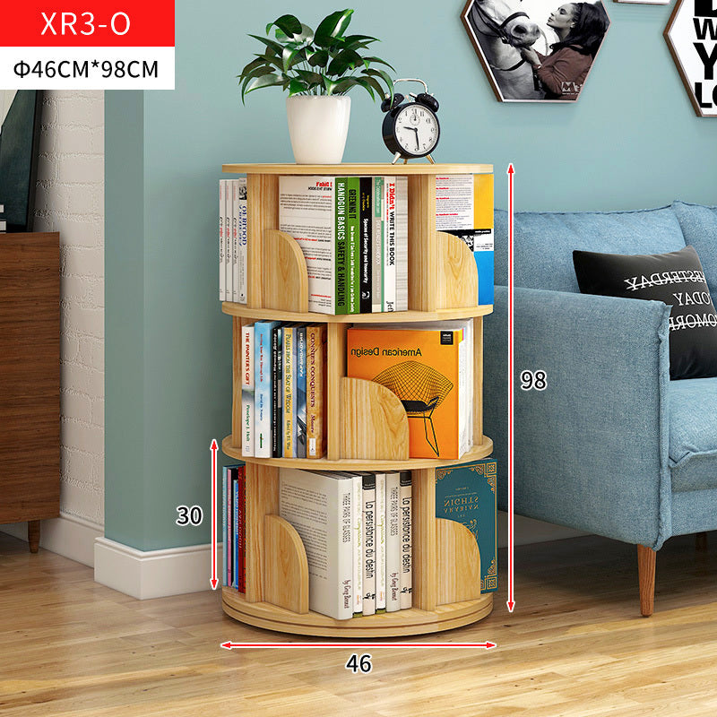 Drehregal Sanctuary in Eiche-Optik, 96 cm hoch – Bild 4