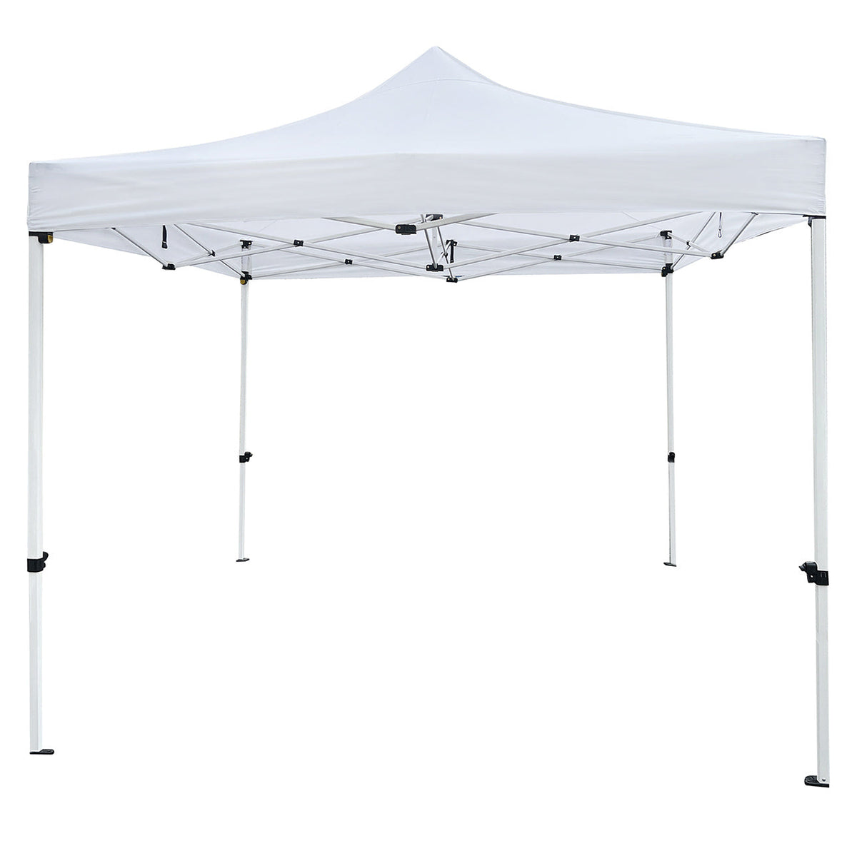 Pop-up-Pavillon 3 x 3 m mit wasserdichtem Dach, Weiß – Bild 3