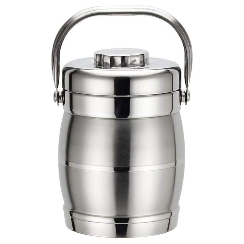 Thermobehälter aus Edelstahl, 1,6 l, mit Fächern