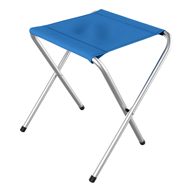 3-teiliges Klapptisch-Set mit zwei Hockern, Blau – Bild 6