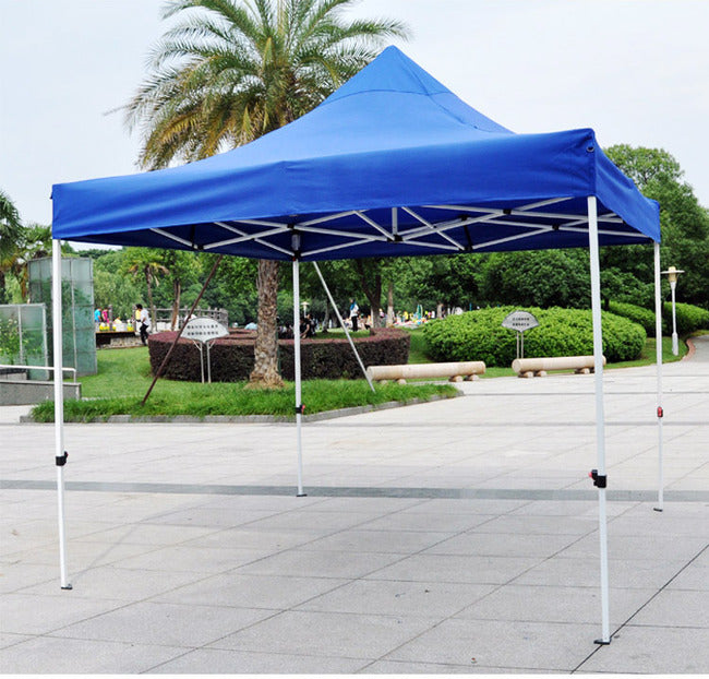 Pop-up-Pavillon 3 x 3 m mit wasserdichtem Dach, Blau – Bild 4