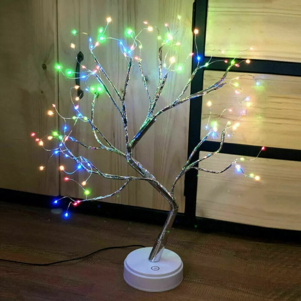 Deko-Leuchtbaum mit 108 LEDs und biegbaren Zweigen – Bild 4