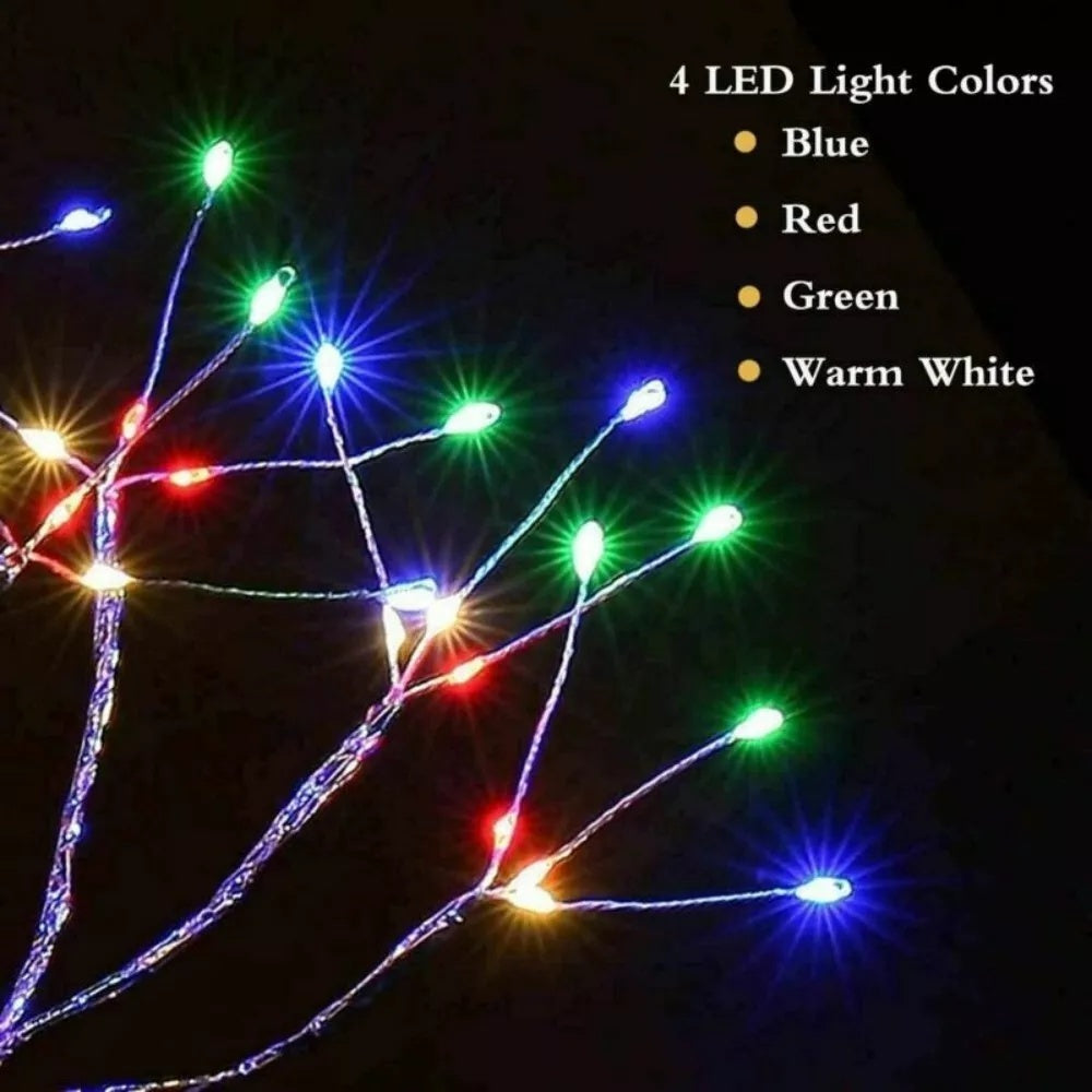 Deko-Leuchtbaum mit 108 LEDs und biegbaren Zweigen – Bild 3